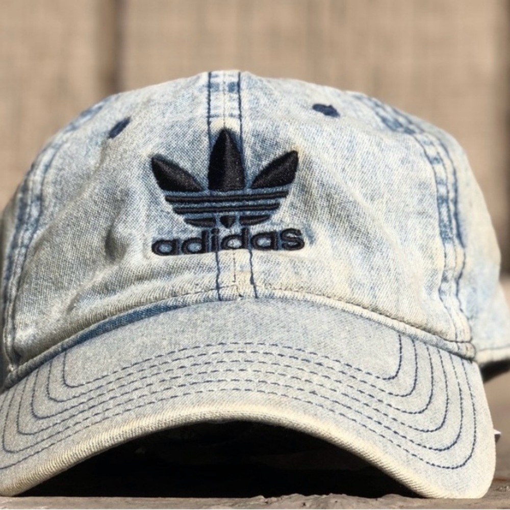 Adidas Light Blue Denim Cap
